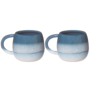 Sass and Belle Mojave Glaze Espresso Blue Mug