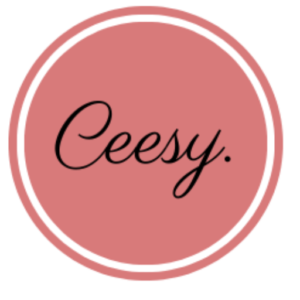 Ceesy logo in pink